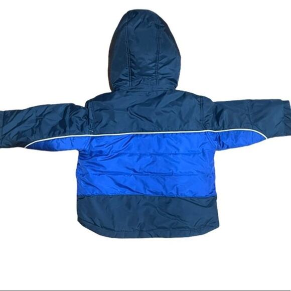 ZEROXPOSURE Blue Toddler Reversible Winter Coat Sz 2T - Picture 2 of 4